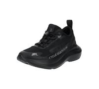 Sneaker STEVE MADDEN "STEVE MADDEN Sneaker Lederimitat/Mesh", Damen, Gr. 38, schwarz (schwarz, schwarz), Lederimitat, Textil, casual, Schuhe (49700422-38) schwarz, schwarz