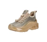 Sneaker STEVE MADDEN "STEVE MADDEN Sneaker Lederimitat/Textil", Damen, Gr. 37, beige (beige, rosa), Lederimitat, Textil, Schuhe Sneaker (91540539-37) beige, rosa
