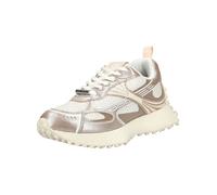 Sneaker STEVE MADDEN "STEVE MADDEN Sneaker Lederimitat/Textil", Damen, Gr. 38, grau (grau, weiß), Lederimitat, Textil, casual, Schuhe (46284725-38) grau, weiß