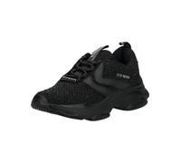 Sneaker STEVE MADDEN "STEVE MADDEN Sneaker Lederimitat/Textil", Damen, Gr. 40, schwarz, Lederimitat, Textil, Schuhe Sneaker (15557062-40) schwarz