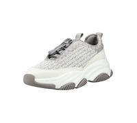 Sneaker STEVE MADDEN "STEVE MADDEN Sneaker Lederimitat/Textil", Herren, Gr. 41, weiß, grau, Lederimitat, Textil, Schuhe Sneaker (17651118-41) weiß, grau