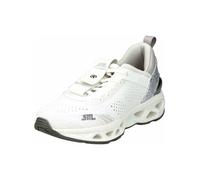 Sneaker STEVE MADDEN "STEVE MADDEN Sneaker Mesh", Damen, Gr. 38, silber (weiß, silber), Textil, Schuhe Sneaker (20895026-38) weiß, silber