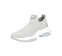 Sneaker STEVE MADDEN "STEVE MADDEN Sneaker Mesh", Damen, Gr. 39, grau, Textil, Schuhe Sneaker (22144421-39) grau