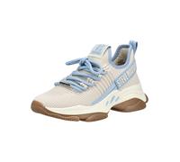 Sneaker STEVE MADDEN "STEVE MADDEN Sneaker Textil", Damen, Gr. 38, beige (blau, weiß), Textil, Schuhe Sneaker (82319648-38) blau, weiß