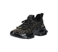 Sneaker STEVE MADDEN "STEVE MADDEN Sneaker Textil", Damen, Gr. 38, schwarz (schwarz, gold), Textil, Schuhe (44298558-38) schwarz, gold