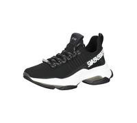 Sneaker STEVE MADDEN "STEVE MADDEN Sneaker Textil", Damen, Gr. 38, schwarz-weiß (schwarz, weiß), Textil, Schuhe Sneaker (89605300-38) schwarz, weiß