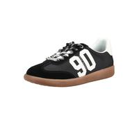 Sneaker STEVE MADDEN "STEVE MADDEN Sneaker Textil", Damen, Gr. 38, schwarz, weiß, Textil, Schuhe Sneaker (46593207-38) schwarz, weiß