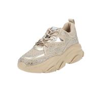 Steve Madden Sneaker mit Ziersteinbesatz Modell 'PRIVY' in Beige, Größe 40
