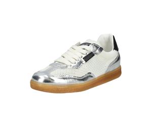 Sneaker STEVE MADDEN "STEVE MADDEN Sneaker Textil", Herren, Gr. 38, weiß, silber, Textil, Schuhe Sneaker (48565419-38) weiß, silber