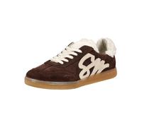 Sneaker STEVE MADDEN "STEVE MADDEN Sneaker Veloursleder/Textil", Damen, Gr. 38, braun (dunkelbraun), Textil, Veloursleder, Schuhe Sneaker (63101953-38) dunkelbraun
