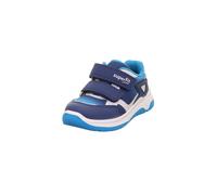 Sneaker SUPERFIT "COOPER WMS: mittel", Damen, Gr. 29, dunkelblau, türkis, Lederimitat, Textil, Schuhe Sneaker (53512265-29) dunkelblau, türkis