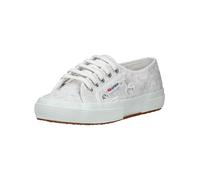 Sneaker SUPERGA "Superga Sneaker Baumwolle", Damen, Gr. 36, weiß (weiß kombi), Textil, Schuhe Sneaker (93939164-36) weiß kombi