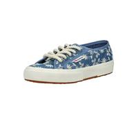 Sneaker SUPERGA "Superga Sneaker Baumwolle", Damen, Gr. 37, blau (jeans), Textil, Schuhe Sneaker (85317826-37) jeans
