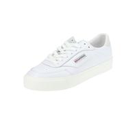 Sneaker SUPERGA "Superga Sneaker Glattleder", Herren, Gr. 46, weiß, Glattleder, Schuhe Sneaker (50625508-46)