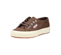 Sneaker SUPERGA "Superga Sneaker Textil", Damen, Gr. 40, braun, weiß, Textil, Schuhe Sneaker (29418711-40) braun, weiß