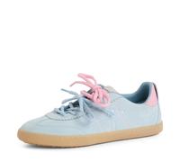 Sneaker TAMARIS, Damen, Gr. 41, hellblau, Schuhe Sneaker, Schnürschuh, Halbschuh, Freizeitschuh mit gepolstertem Schaftrand (53214164-41) hellblau