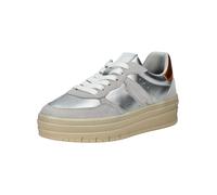 Tamaris Damen Sneaker für Damen, silber, Gr. 39 EU