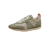 Sneaker TAMARIS "Tamaris Sneaker Leder/Textil", Damen, Gr. 38, sage, Leder, Textil, Schuhe Sneaker (16812605-38) sage