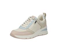 Tamaris Damen Klassische Ballerinas, Frauen Flats,Comfort Lining,TOUCHit-Fußbett,Slip-ons,klassisch elegant,Ballerinen,LT. Blue Comb,37 EU