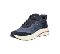 Sneaker TAMARIS "Tamaris Sneaker Lederimitat/Textil", Damen, Gr. 37, blau (navy), Lederimitat, Textil, casual, Schuhe (59975921-37) navy