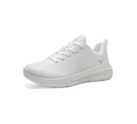 Tamaris Comfort Damen Sneaker flach Sportlich Vegan, Weiß (Offwhite), 38 EU