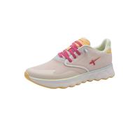 Tamaris Damen Low-Top Sneaker, Frauen Sneaker,Taupe,weiblich,Lady,Ladies,Women's,Woman,Halbschuhe,straßenschuhe,Turnschuhe,Ivory Comb,40 EU