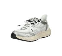 Sneaker TENHAAG "Tenhaag Sneaker Mesh", Damen, Gr. 38,5, weiß (weiß, silber), Textil, Schuhe Sneaker (95671518-38,5) weiß, silber
