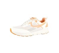 Sneaker TENHAAG "Tenhaag Sneaker Mesh", Damen, Gr. 39, orange (weiß, orange), Textil, Schuhe Sneaker (40836566-39) weiß, orange