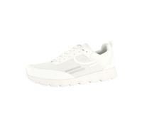 tenhaag Herren, Männer Low-Top Sneaker,Warm gefüttert,Strassenschuhe,Sportschuhe,Freizeitschuhe,Turnschuhe,Laufschuhe,Weiß (White),42.5 EU / 8.5 UK