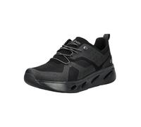 Sneaker TENHAAG "Tenhaag Sneaker Mesh", Herren, Gr. 45, schwarz (schwarz, schwarz), Textil, Schuhe Sneaker (21742340-45) schwarz, schwarz