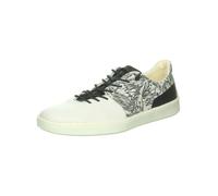 Sneaker THINK "Think Halbschuhe Leder/Textil", Herren, Gr. 43,5, schwarz (weiß, schwarz), Leder, Textil, Schuhe Sneaker (93973710-43,5) weiß, schwarz