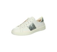 Sneaker THINK "Think Sneaker Nappaleder", Damen, Gr. 38,5, weiß (weiß, silber), Nappaleder, casual, Schuhe (79443732-38,5) weiß, silber