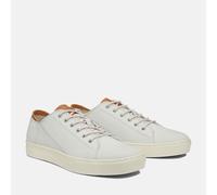 Sneaker TIMBERLAND "ADVENTURE 2.0 LOW LACE UP SNEAKER", Herren, Gr. 44,5, weiß (wind chime), Leder, Schuhe Sneaker, aus Leder (81488252-44,5) wind chime