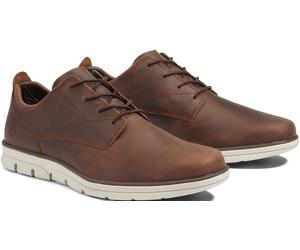 Sneaker TIMBERLAND "BRADSTREET LOW LACE UP SNEAKER", Herren, Gr. 41, braun (dunkelbraun), Leder, Schuhe Sneaker (73126700-41) dunkelbraun