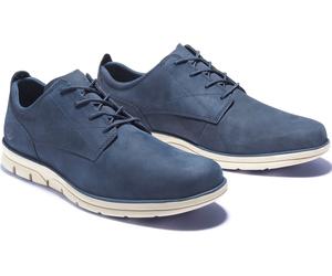 Sneaker TIMBERLAND "BRADSTREET LOW LACE UP SNEAKER", Herren, Gr. 43,5, blau (navy), Leder, Schuhe Sneaker (51119115-43,5) navy