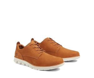 Sneaker TIMBERLAND "BRADSTREET LOW LACE UP SNEAKER", Herren, Gr. 43, braun (saddle), Leder, Schuhe Sneaker (47077533-43) saddle