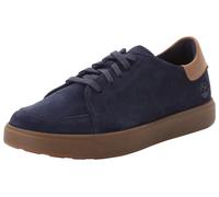 Sneaker TIMBERLAND "Emerson Street LOW LACE UP SNEAKER", Damen, Gr. 42, blau (navy suede), Leder, Synthetik, Schuhe Sneaker (20306051-42) navy suede