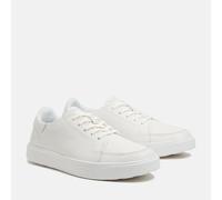 Sneaker TIMBERLAND "Emerson Street LOW LACE UP SNEAKER", Damen, Gr. 44,5, whi full grain, Leder, Synthetik, Schuhe Sneaker (66804469-44,5) whi full grain