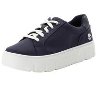 Sneaker TIMBERLAND "LAUREL COURT LOW LACE UP SNEAKER", Damen, Gr. 39,5, blau (navy canvas), Textil, Schuhe Sneaker (53796546-39,5) navy canvas