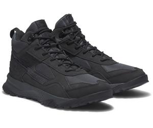 Sneaker TIMBERLAND "Lincoln Peak Mid Goretex", Herren, Gr. 43, schwarz, Leder, Synthetik, Schuhe Sneaker, wasserdicht (73422738-43) schwarz