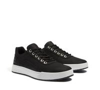 Sneaker TIMBERLAND "MAPLE GROVE - LOW LACE SNEAKER", Herren, Gr. 41,5, schwarz nubuck, Leder, Schuhe Sneaker (21134637-41,5) schwarz nubuck