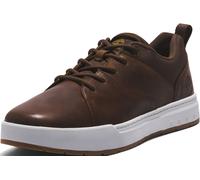 Sneaker TIMBERLAND "MAPLE GROVE LOW LACE UP SNEAKER", Damen, Gr. 43,5, braun, Leder, Schuhe Sneaker, Winterschuhe, Sneakerboots, Winterboots (86483311-43,5) braun
