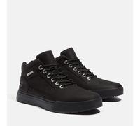 Timberland Mens Mid Lace UP Sneaker black nubuck 7.5