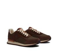 Sneaker TIMBERLAND "SCOUT HEIGHTS - LOW LACE SNEAKER", Herren, Gr. 41,5, braun (medium braun mesh), Leder, Textil, Schuhe Sneaker (58585653-41,5) medium braun mesh