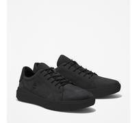 Sneaker TIMBERLAND "SENECA BAY - LOW LACE UP SNEAKER", Herren, Gr. 41,5, schwarz (jet schwarz), Leder, Schuhe Sneaker, aus Leder (32095402-41,5) jet schwarz