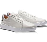 Sneaker TIMBERLAND "SENECA BAY LOW LACE UP SNEAKER", Herren, Gr. 45, weiß, Leder, Schuhe Sneaker, aus Leder (84998532-45) weiß