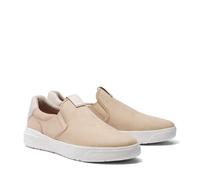 Sneaker TIMBERLAND "Seneca Bay LOW SLIP ON SNEAKER", Herren, Gr. 44, beige (lt bei nubuc), Leder, Schuhe Sneaker (36087529-44) lt bei nubuc