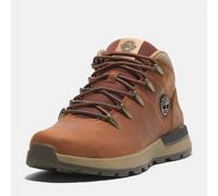 Sneaker TIMBERLAND "SPRINT TREKKER - MID LACE SNEAKER", Herren, Gr. 41,5, braun (medium orange full grain), Leder, Schuhe Sneaker, Winterschuhe, Sneakerboots, Winterboots (56638040-41,5) medium orange