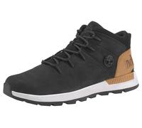 Sneaker TIMBERLAND "SPRINT TREKKER - MID LACE SNEAKER", Herren, Gr. 45, schwarz (schwarz, hellbraun), Leder, Schuhe Sneaker, Winterschuhe, Sneakerboots, Winterboots (96642738-45) schwarz, hellbraun