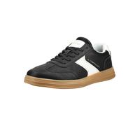 Sneaker TOM TAILOR "Tom Tailor Sneaker Lederimitat", Herren, Gr. 46, schwarz, Lederimitat, Schuhe Sneaker (83710054-46) schwarz
